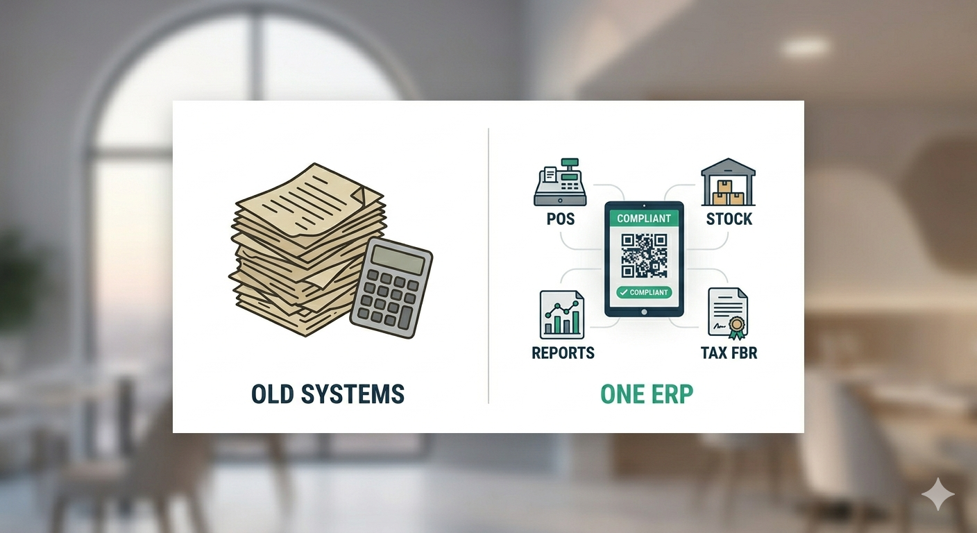 ERP with tax integration