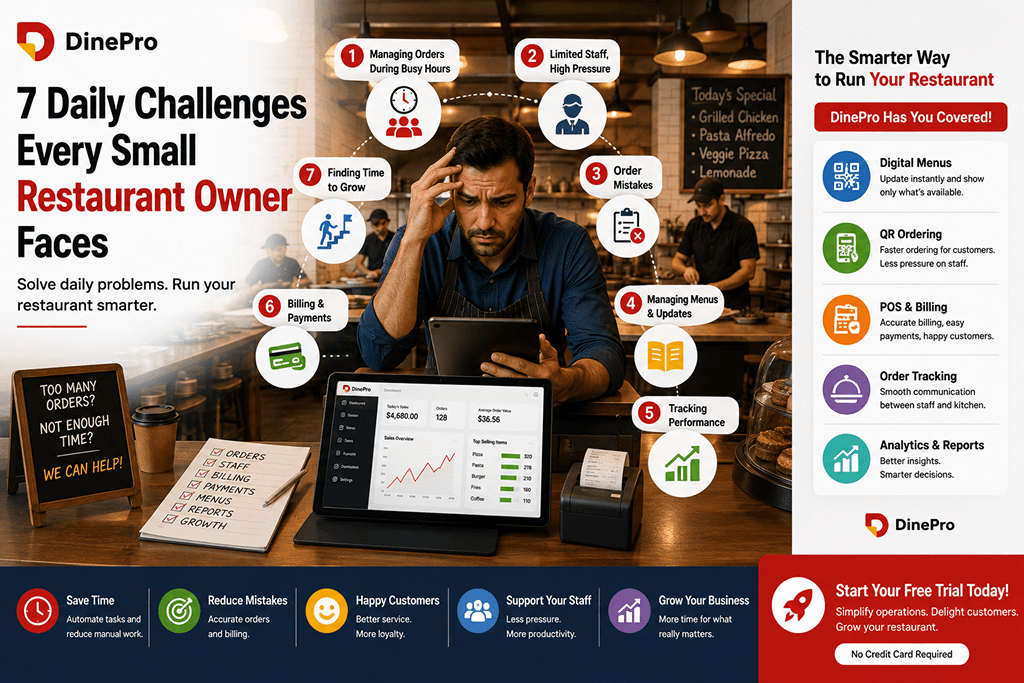 7 Daily Challenges Every Small Restaurant Owner Faces